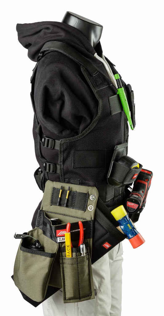 Diamondback Dos Clavos Tool Vest System Right Side Loaded