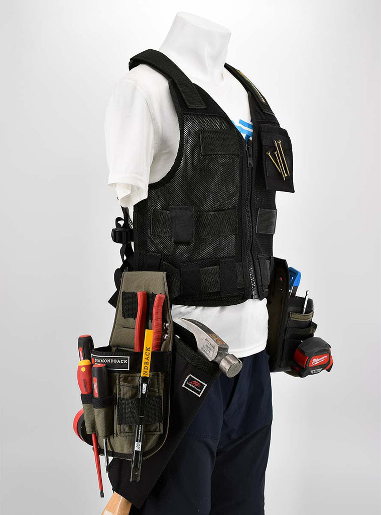 Diamondback Volt Tool Vest System Green Loaded